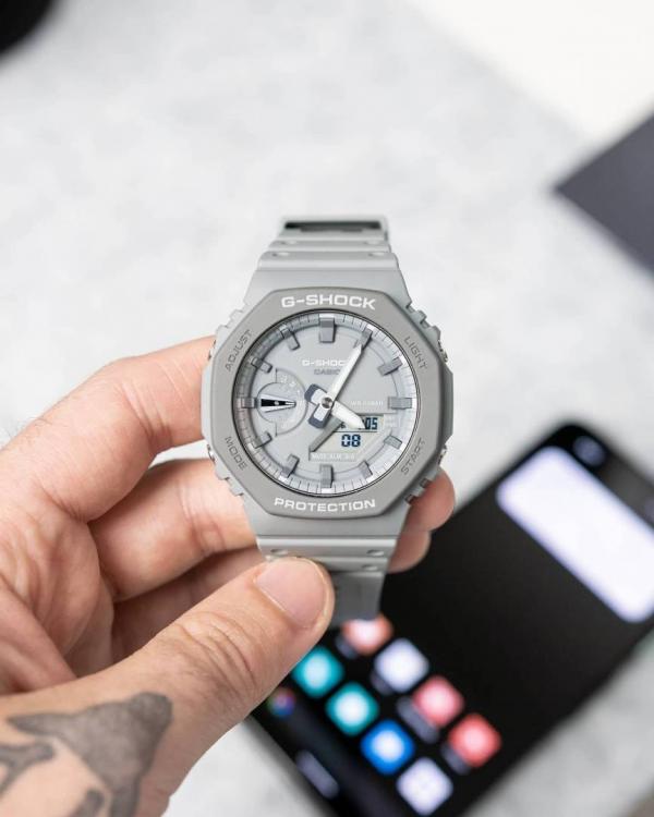 Casio Gshock Ga-2100 Grey