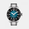 TISSOOT SEASTAR 2000 PROFESSION POWERMATIC 80 AUTOMATIC SILVER TEAL 796