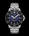 TISSOOT SEASTAR 2000 PROFESSION POWERMATIC 80 AUTOMATIC SHADED SILVER BLUE  798