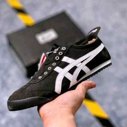 Onitsukkaa Tiger Slip On Black White fix