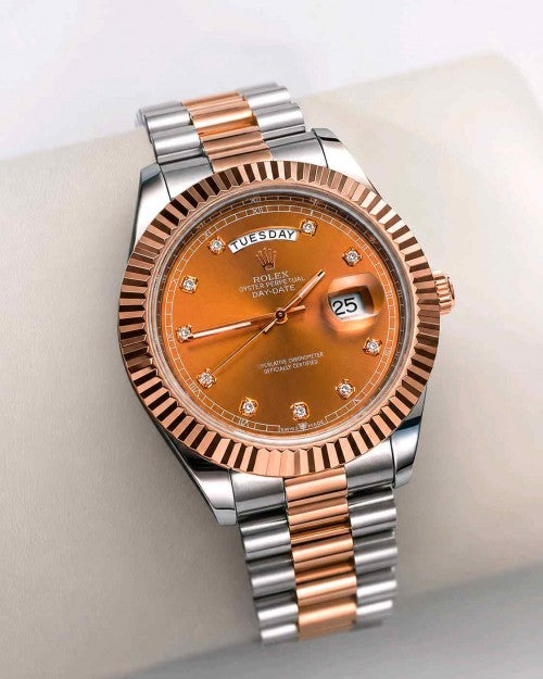 Rolex_Day date Chocolate diamond face F274