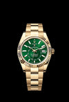 ROLLEX_ SKY DWELLER Golden green Japan AAA F277