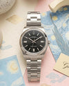 Rolee_x Oyster Perpetual Milgauass Silver-Black
