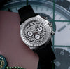 ROLEEX EYE OF TIGER SILVER ALL CHRONO WORKING