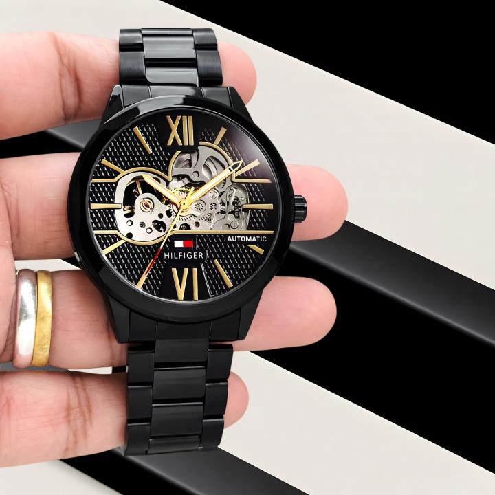 Tommy Hilfigee_r Automatic Skeleton Japan