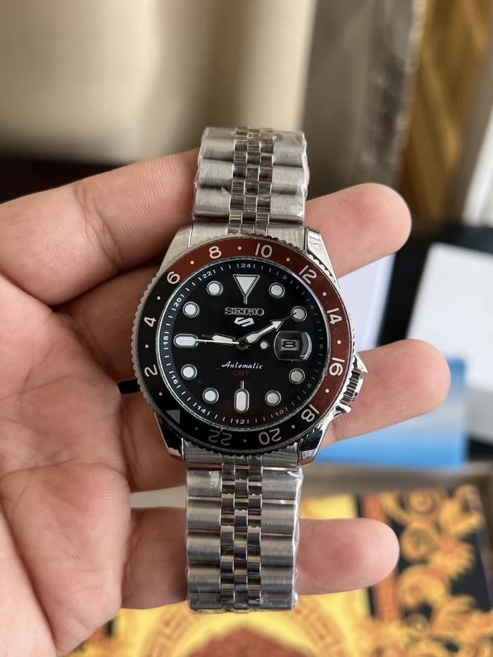 SEIKO GMT SPORT BACK OPEN SWIFT MOVEMENT