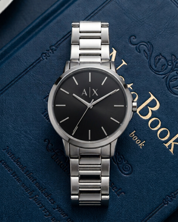 Armaan_i Exchange Classic Silver-Black