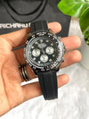 ROLEEX DAYTONA Diamond Silver Black DIAL AT342