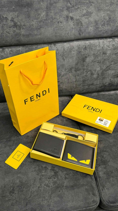 Fendd_i premium wallet combo wid og box & accessories