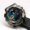 G Shock GA 110 Black & Purple F2
