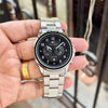 Tommy Hilfigee_r Dual Time Silver Black