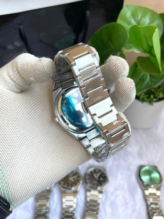 TISSSOT PRX SILVER SKYBLUE TEXTURE DIAL AT358
