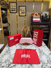 Diese Play Play Glossy Shoulder Bag With Box And Dust Bag Including Carry Bag (Pink-01)