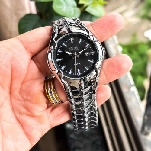 DIESSEL_VERT_SILVER-BLACK