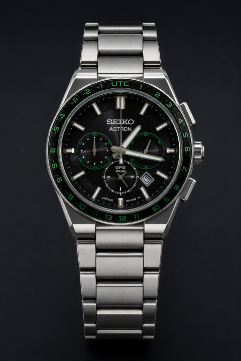 SEIK O ASTRON LIMITED EDITION CHRONOGRAPH 818