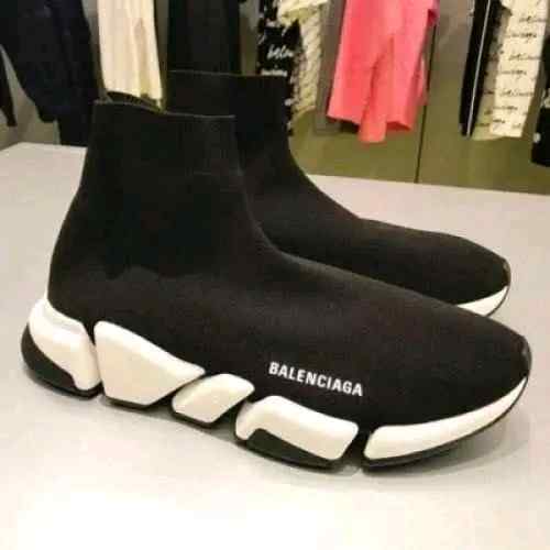 Balenciagaa Speed KNIT 2 0 Trainer Black White