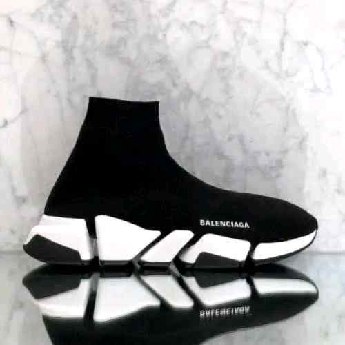 Balenciagaa Speed KNIT 2 0 Trainer Black White