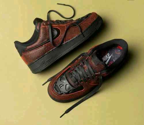 Nikkee AirForce 1 Halloween Skull