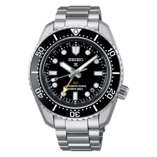 Seiko Prospex GMT SILVER Black