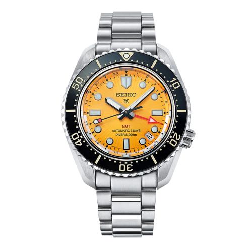 Seiko Prospex GMT SILVER Yellow
