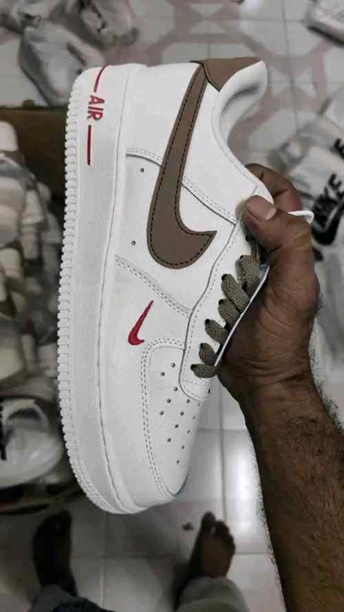 nikkee Airforce 1 Mi-ni Red Swoosh Coffee fix
