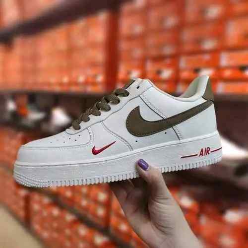nikkee Airforce 1 Mi-ni Red Swoosh Coffee fix