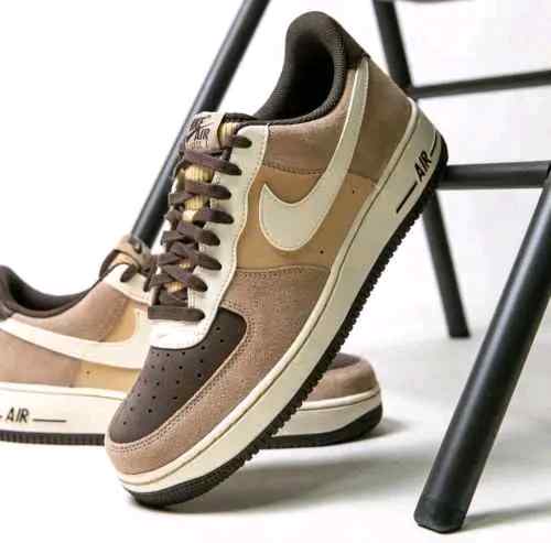Nikkee AirForce 1 Hemp COCONUT MILK SUEDE QUALITY