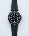 Rolee_x Yacht-Master silver black dail