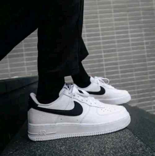 Nikkee Airforce 1 Low White Black Swoosh