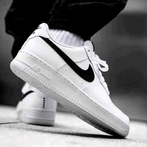 Nikkee Airforce 1 Low White Black Swoosh