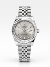 ROLEEX DATE JUST SWIFT MOVEMENT SILVER GREY