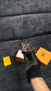 LOUIIS_VUITTON CHECKS GOLD BELT 142