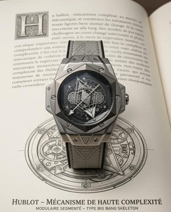 Hublot Big Bang Spider Grey-Black