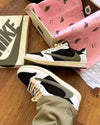 Nikkee Air Jordan 1 Low X Travis Scott Olive Green Semi UA
