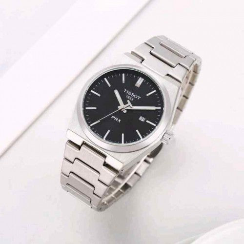 Tissoo_t 1853 Prx Silver-Black Plain