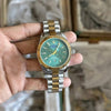 Role Oyster Perpetual Datejust Green
