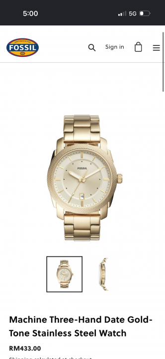 Fossi FS5264 Mens Quartz watch