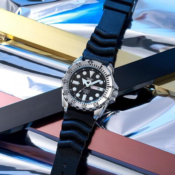Seiko Diver Sports 5 Quartz Black silver