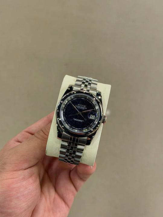 Seiko Oyster Perpetual Date Just Galaxy Black