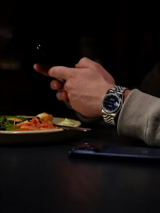 Seiko Oyster Perpetual Date Just Galaxy Black