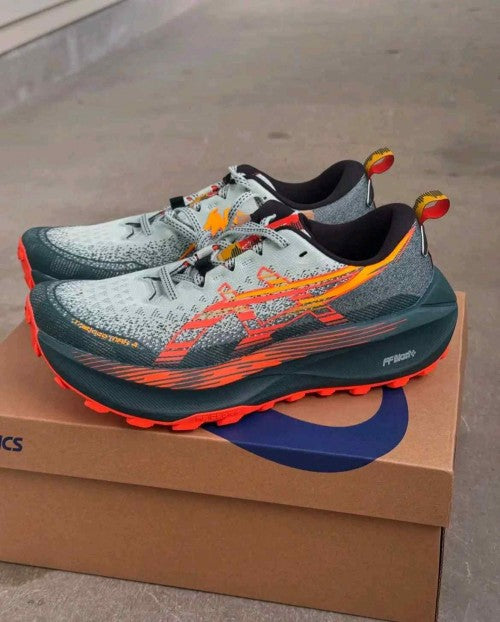 Asiccss Trabuco Max 4 Trail Cold Moss Nova Orange