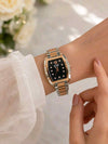 Versacc_e Two Tone Black Dial