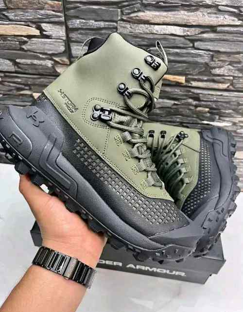Underr Armourr Hovr Raider WP Olive Green Black