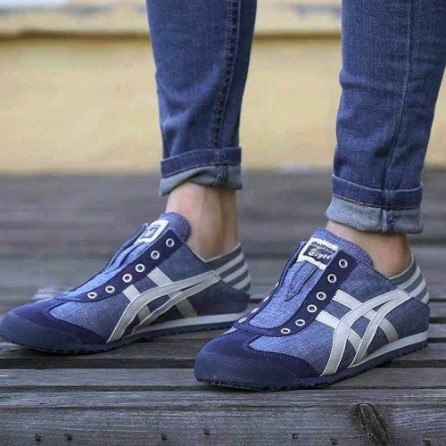 onitsukkaa tiger Slip On Paraty Blue Chambray fix
