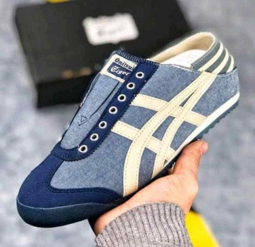 onitsukkaa tiger Slip On Paraty Blue Chambray fix