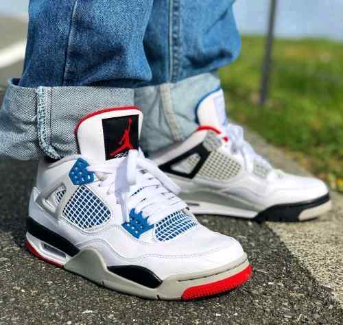 nikkee Jordan Retro 4 What The
