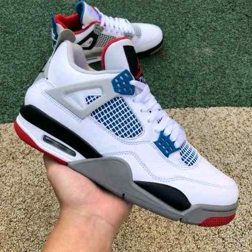 nikkee Jordan Retro 4 What The