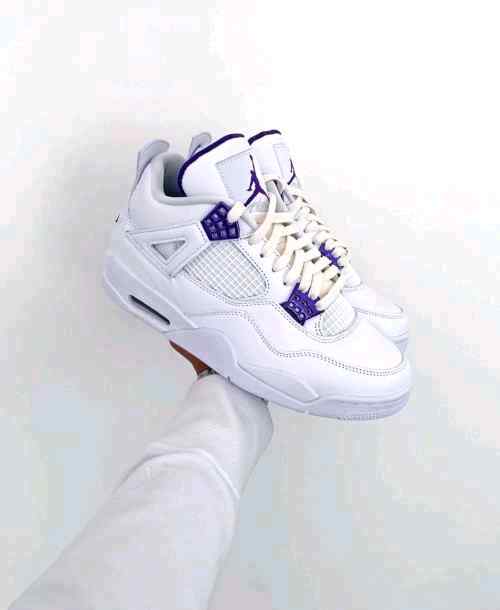nikkee JORDAN RETRO 4 METALLIC PURPLE