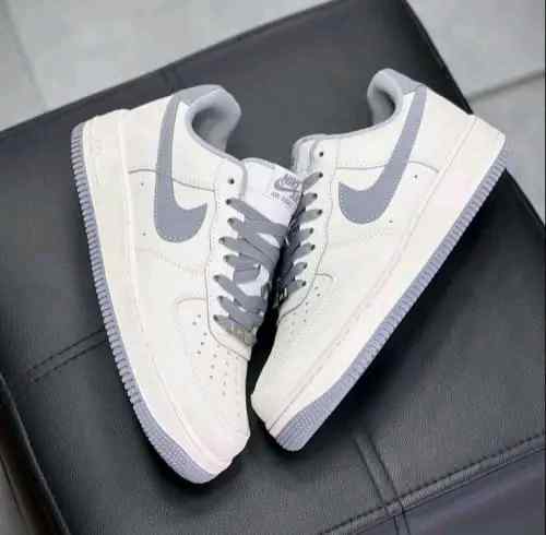 Nikk.e Airforce 1 Low Dark Grey White Sail