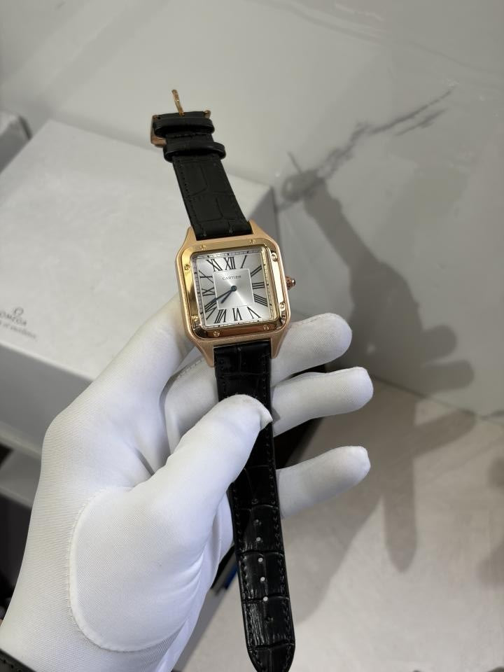 CARTIE ER SANTOS LEATHER BLACK ROSE PREMIUM LEATHER 860